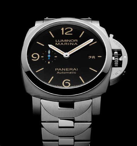 panerai watch steel bracelet|Panerai luminor metal bracelet.